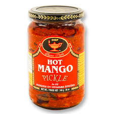 Deep Hot Mango Pickle : 10oz