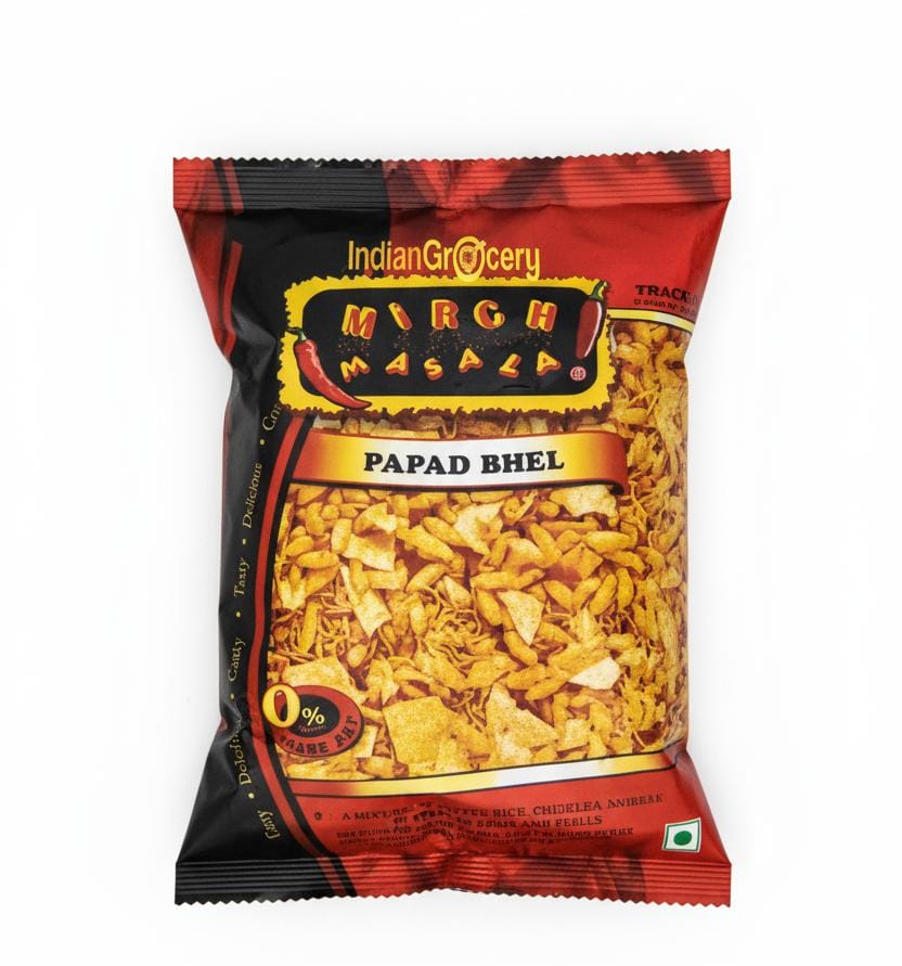 Mirch Masala Papad Bhel: 10oz