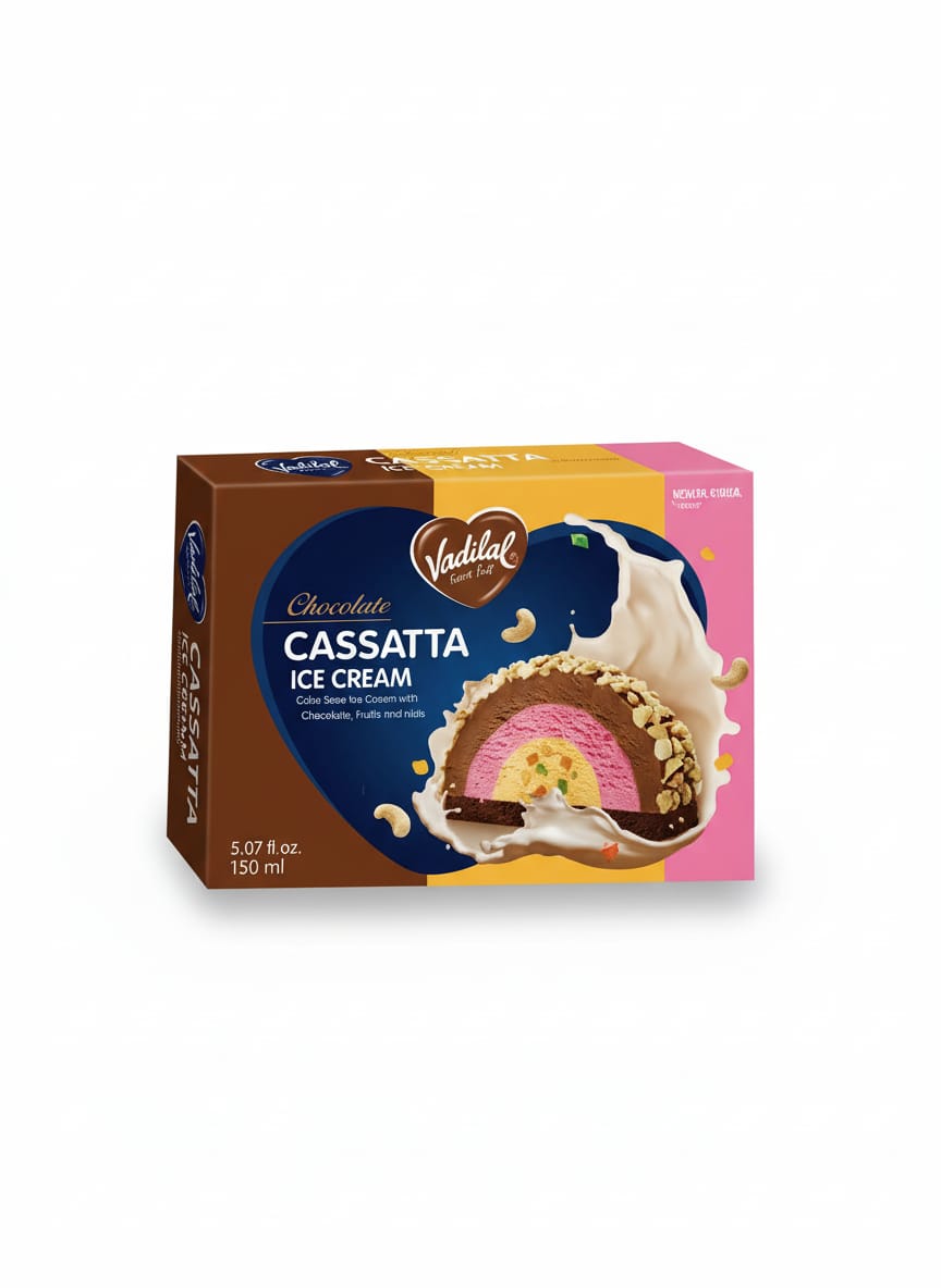 Vadilal Cassatta Choc : 150ml