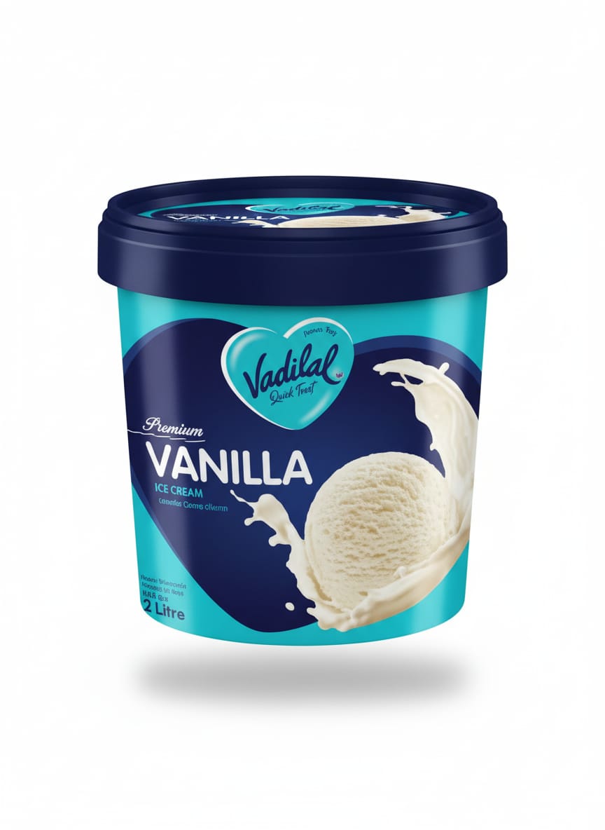 Vadilal Vanilla : 0.5 L