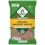 24 Mantra Masoor Whole : 2lb