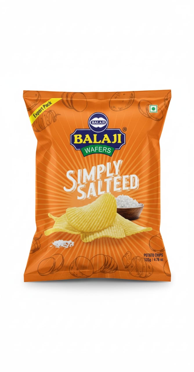 Balaji Simply Salted : 135g