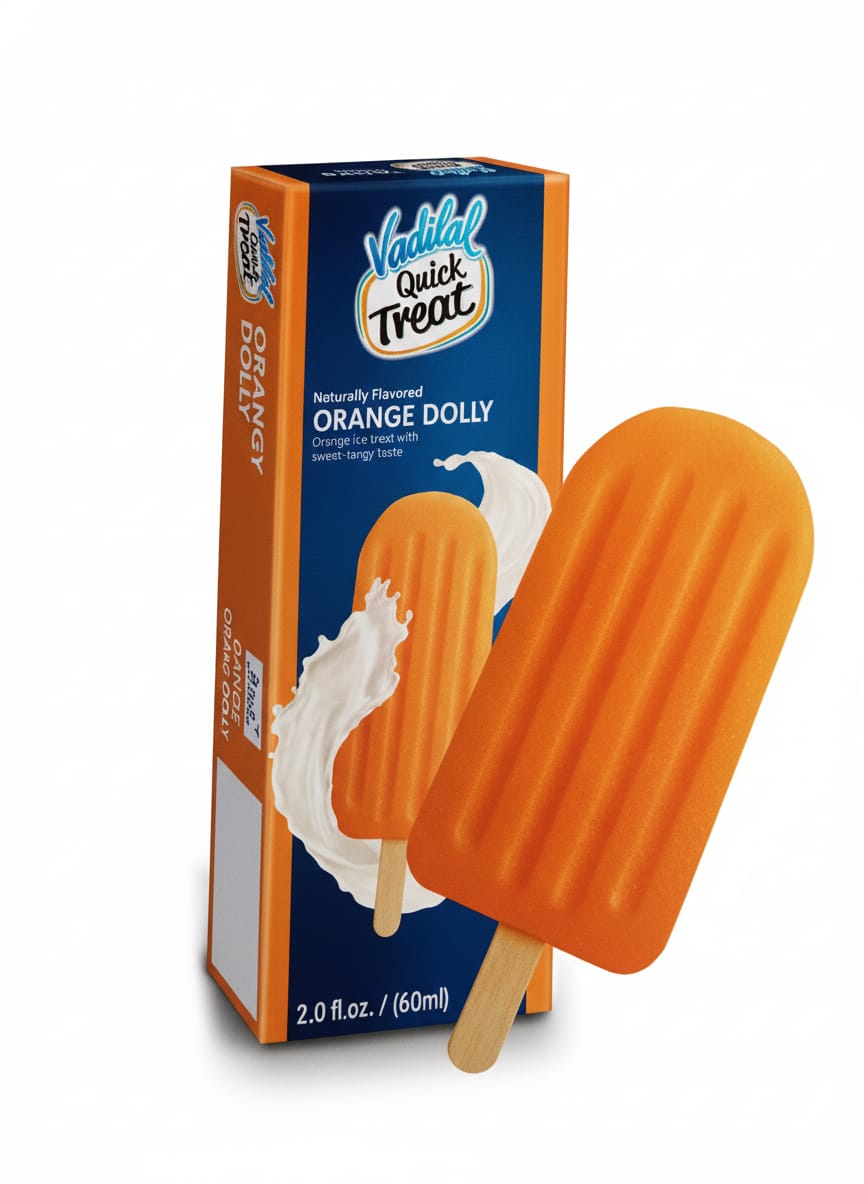 Vadilal Orange Dolly : 60ml