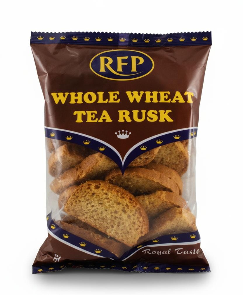 Rfp Whole Wheat Tea Rusk: 170g