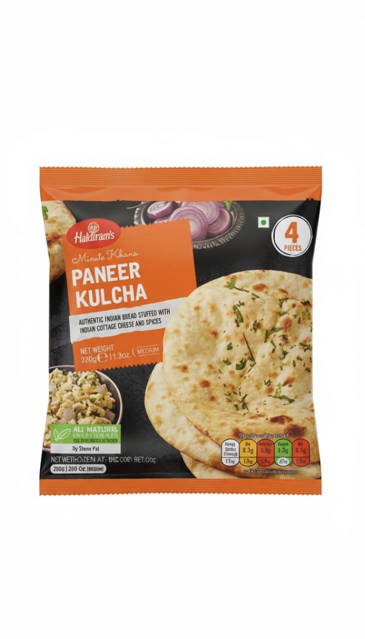 Haldirams Paneer Kulcha: 320 GM