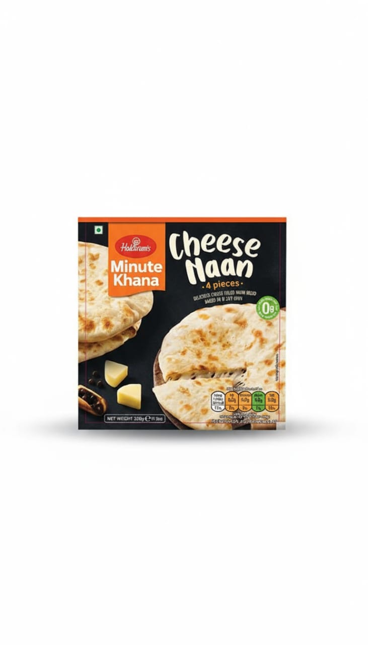 Haldiram Cheese Naan : 320g
