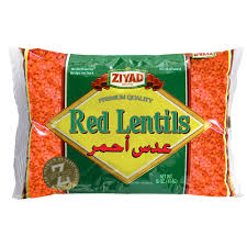 Ziyad Red Lentils : 454 Gm