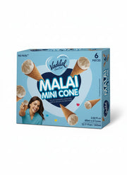 Vadilal 6 Malai Mni Cone: 360ml