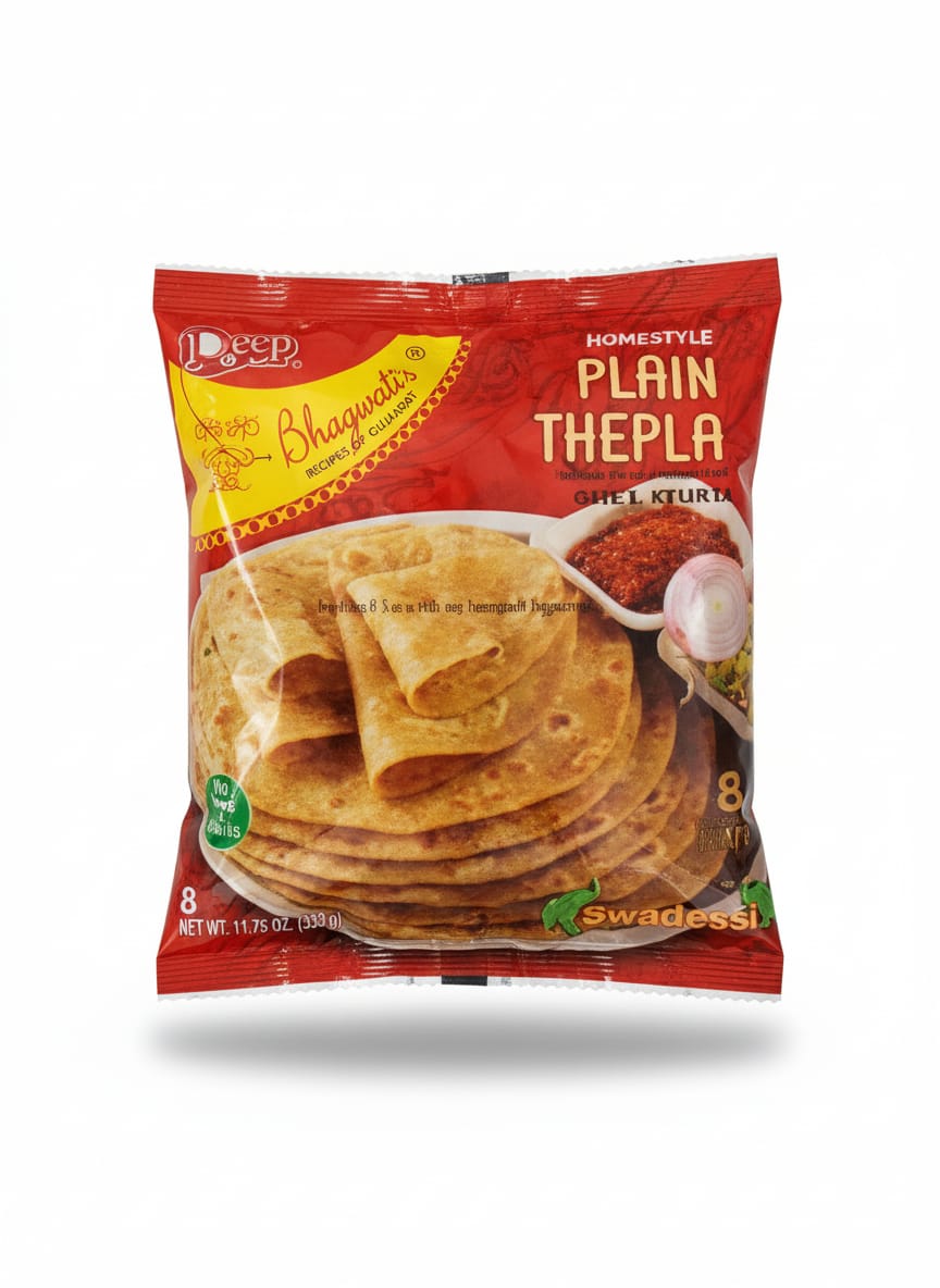 Deep Plain Thepla : 256g