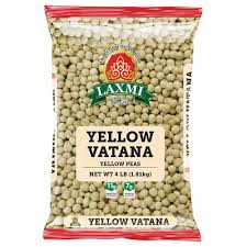 Laxmi Yellow Vatana Pea : 4lb