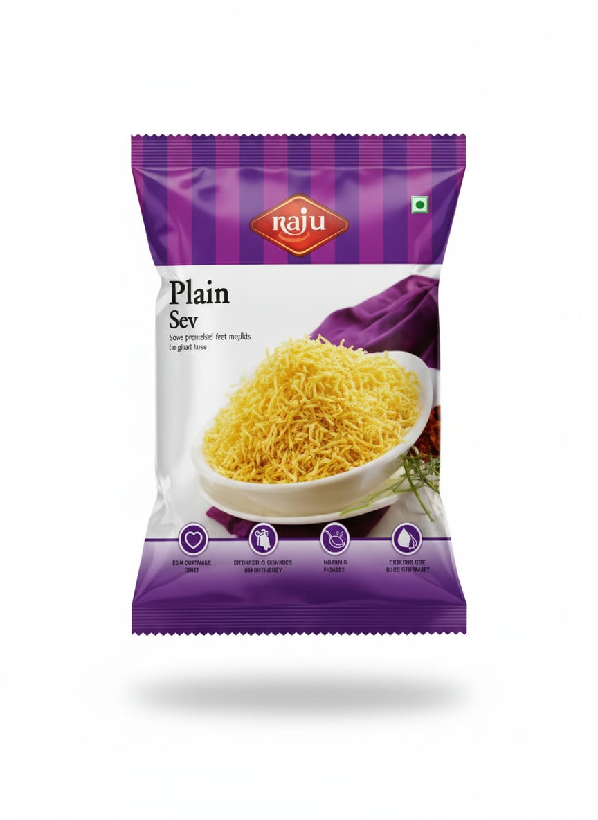 Raju Plain Sev : 400g