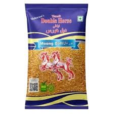 Double Hourse  Mooong Dal : 4lb