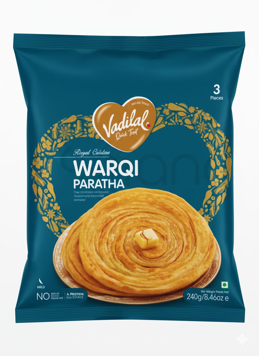 Vadilal Warqi Paratha : 240g