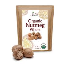 Jiva Org. Nutmeg Whole : 8 Oz