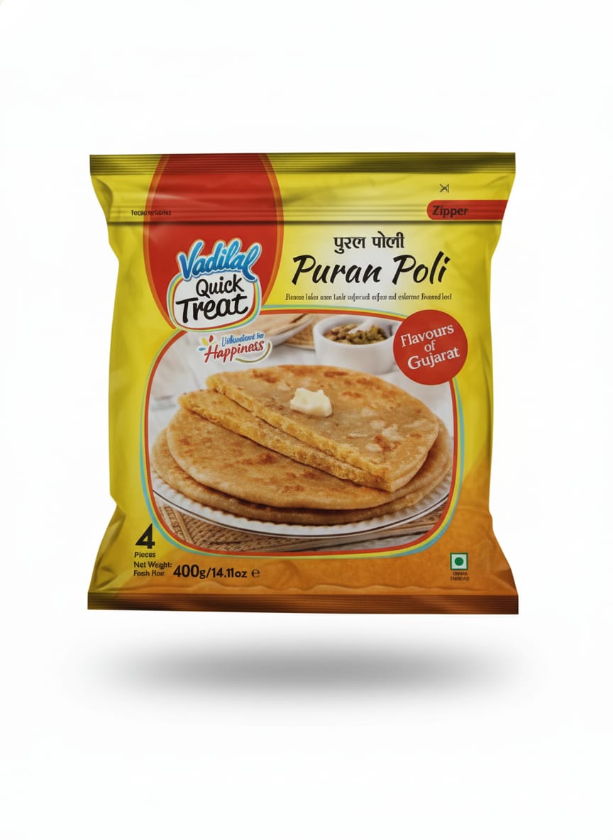 Vadilal Puran Poli : 400g