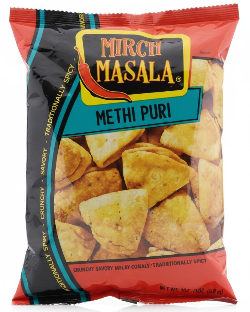 Mirch Masala Methi Puri: 12oz
