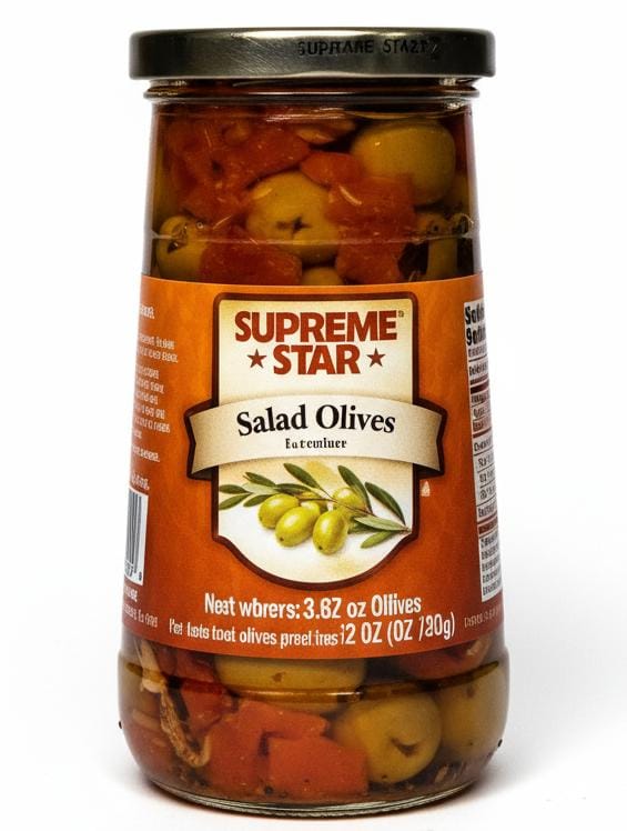 Supreme Star Salad Olives:163g