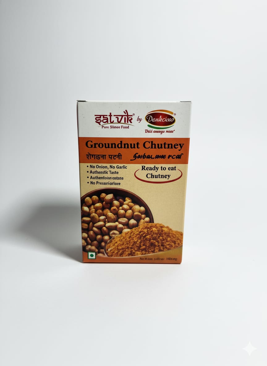 Satvik Groundnut Chutney : 100 Gm