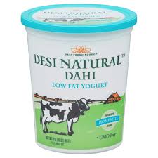 Desi Natural Low Fat Yogurt : 4 Lb