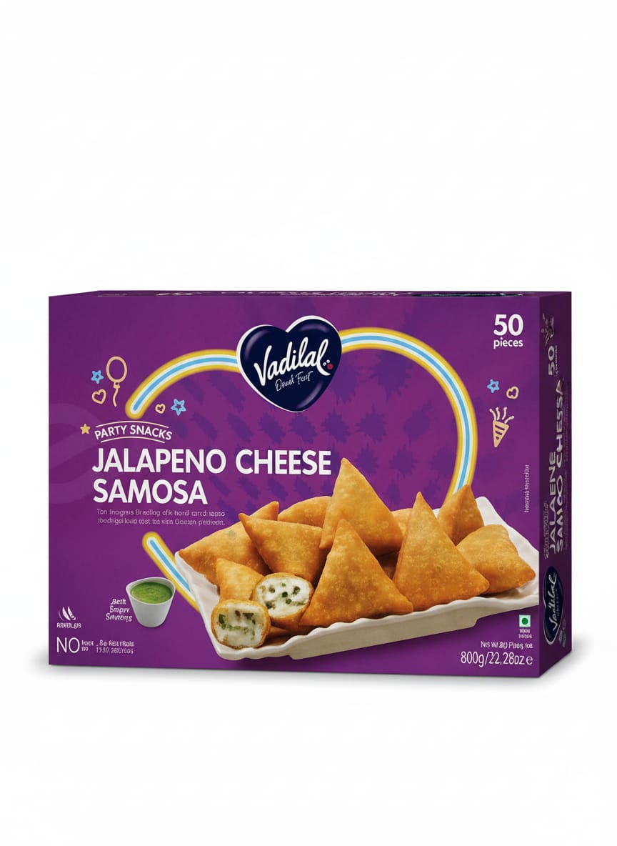 Vd Jalapeno Cheese Smosa: 330g