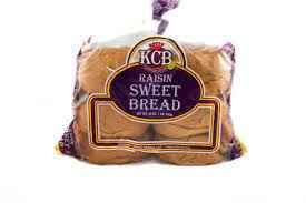 Kcb Raisin Sweet Bread : 1 Lb