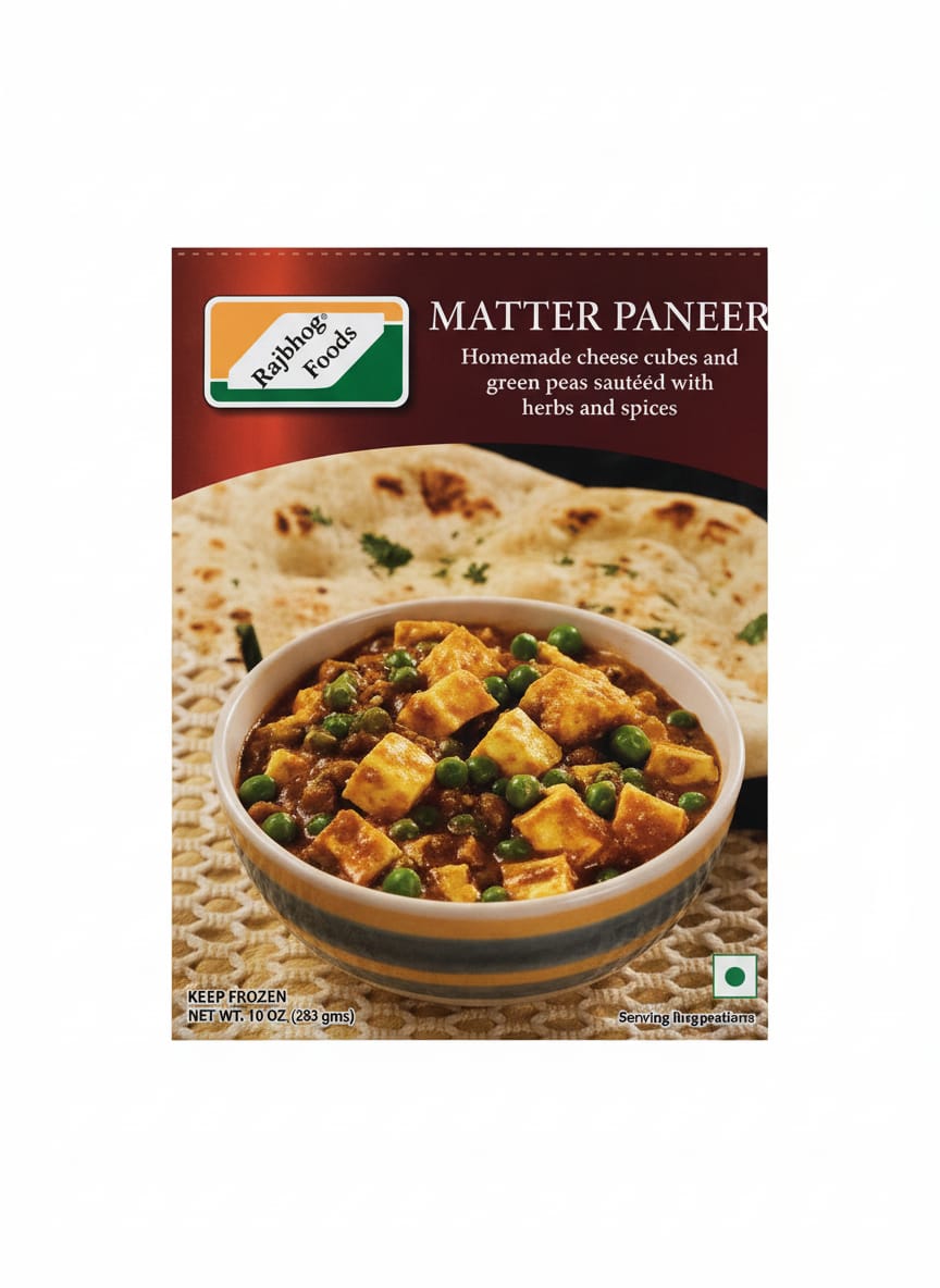 Rajbhog Matter Paneer : 283g
