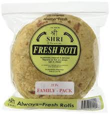 Shri Roti Wh Wheat 25pc S : 25oz