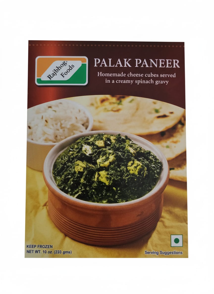 Rajbhog Palak Paneer : 283g