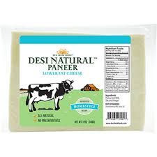 Desi Natural Low Fat Paneer : 12 Oz