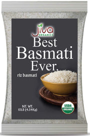 Jiva Organc White Basmati : 10lb