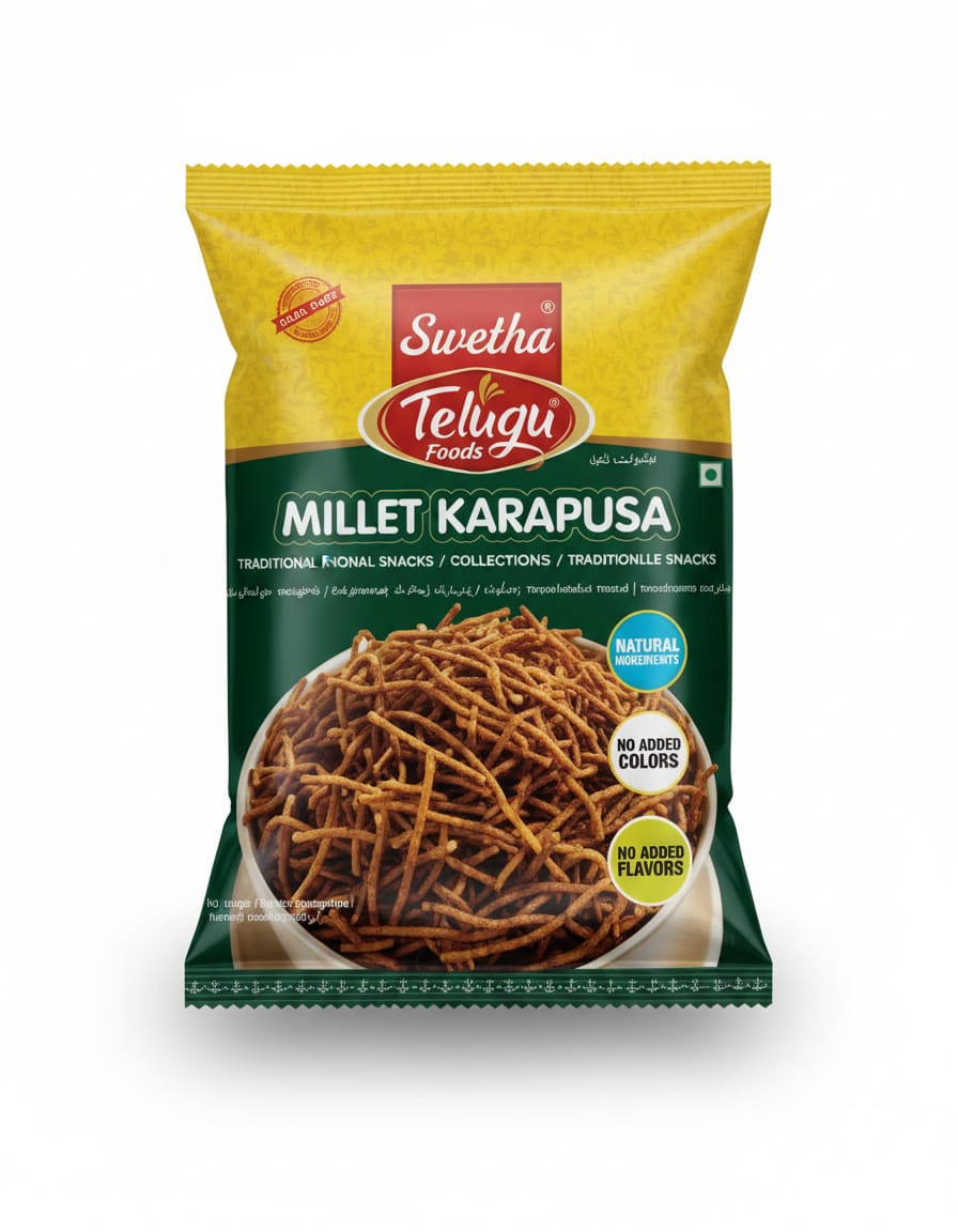 Telugu Millet Karapusa: 170g