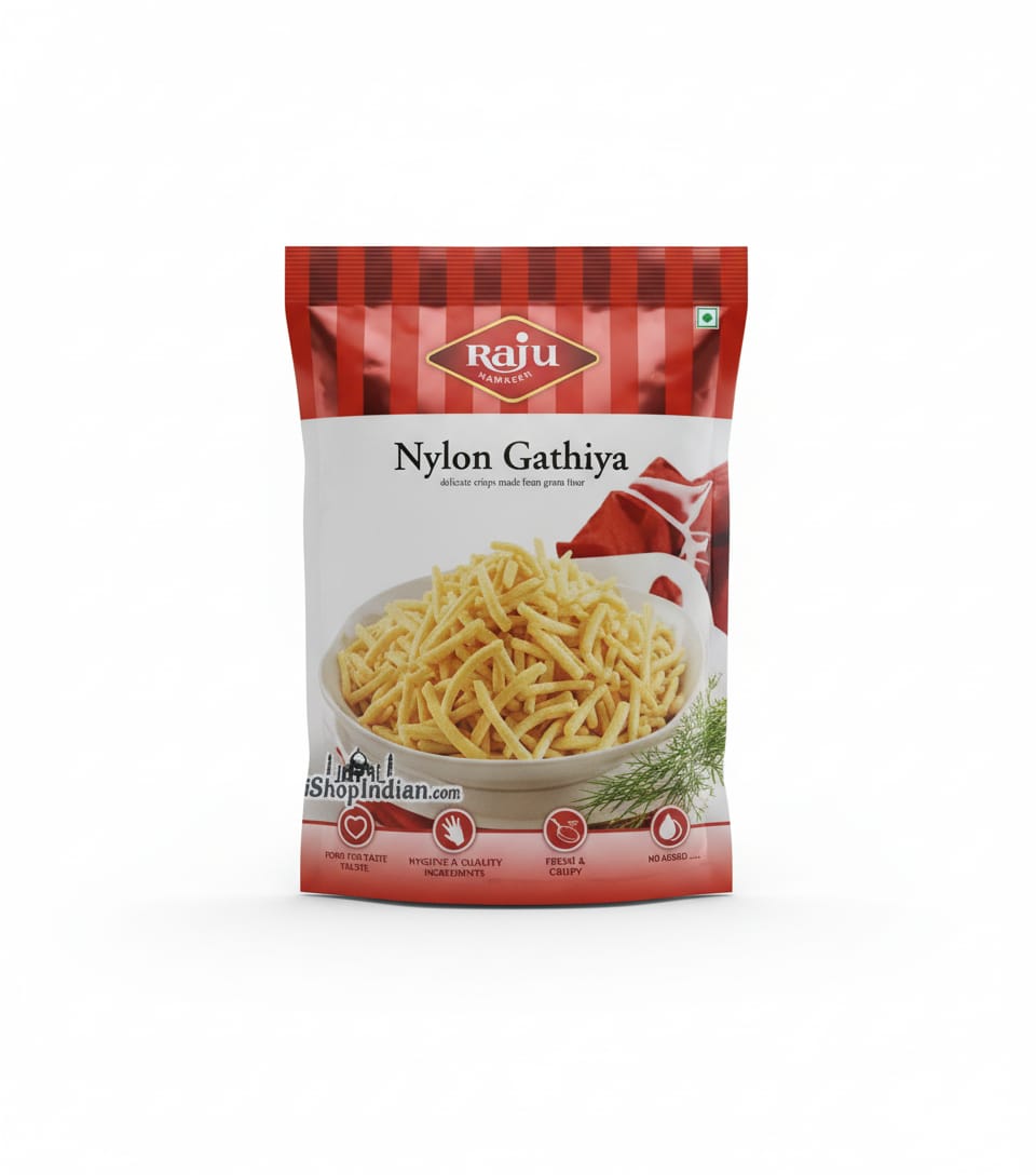 Raju Nylon Gathiya: 400g