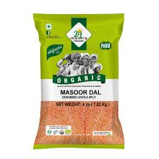 24 Mantra Masoor Dal Split : 4lb
