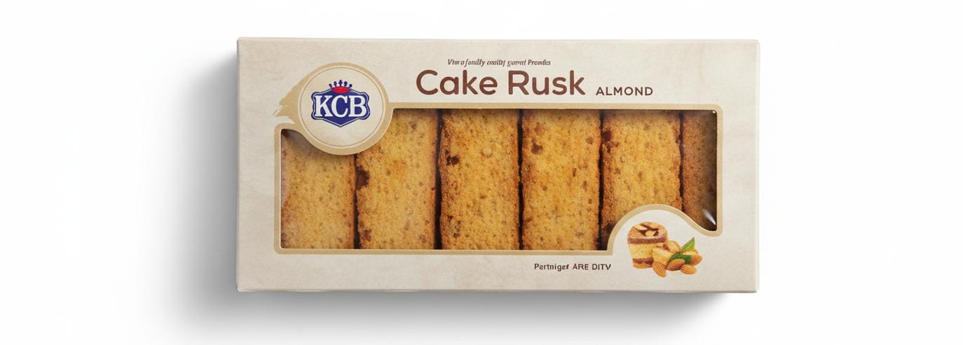 Kcb Cake Rusk Almond: 226g