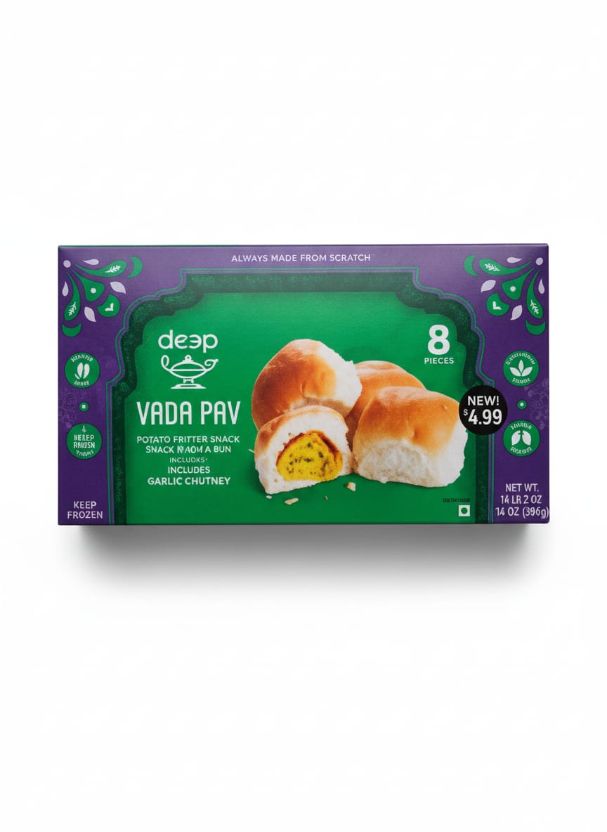 Deep Vada Pav : 18oz