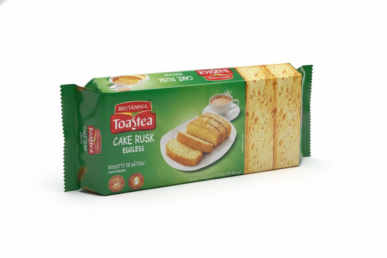 Britannia Eggless Rusk : 550g