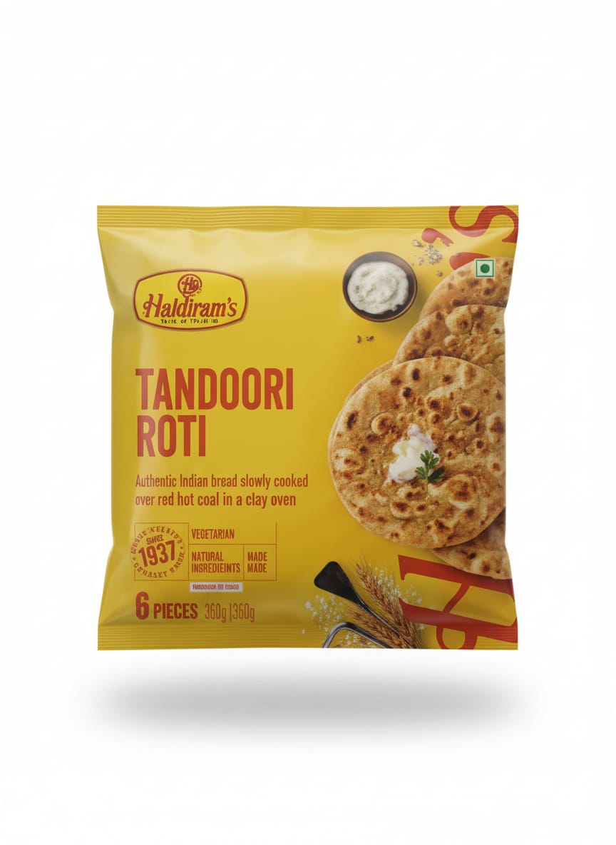 Haldiram Tandoori Roti : 360g