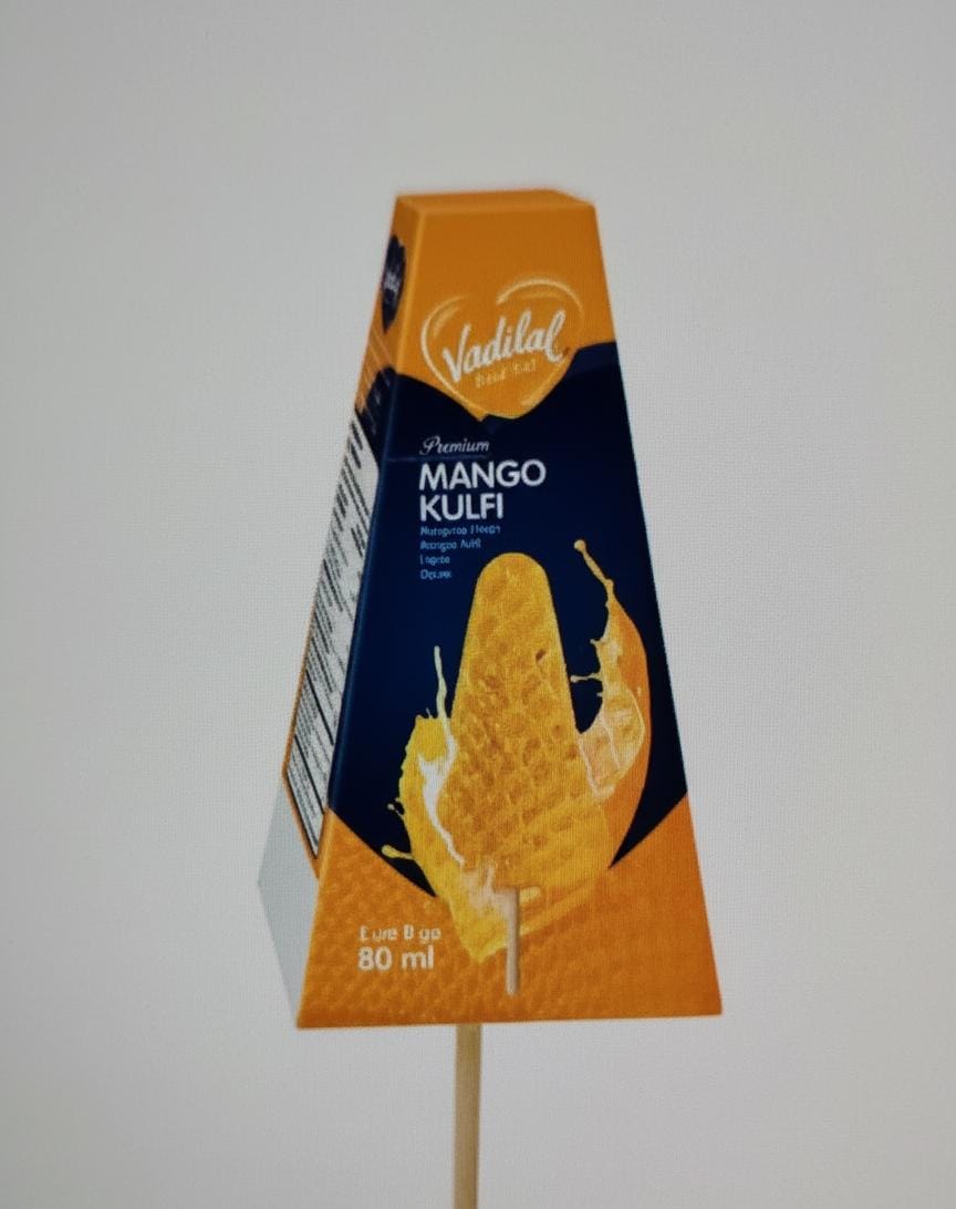 Vadilal Mango Kulfi Stick: 80ml