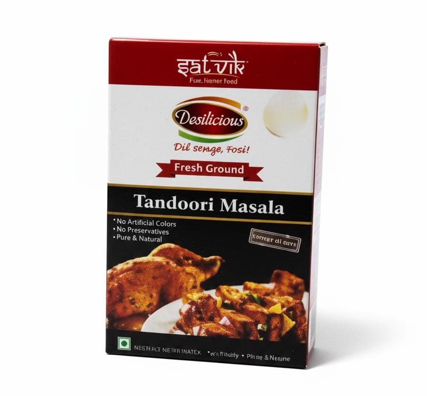 Satvik Tandoori Masala : 50 Gm