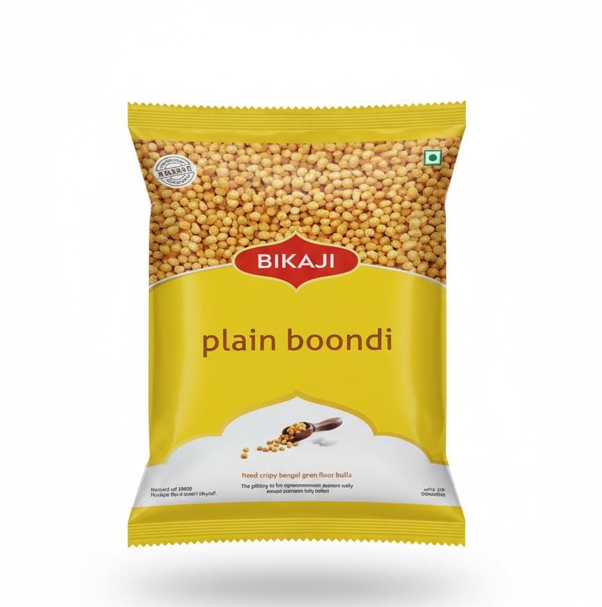 Bikaji Plain Boondi : 400g
