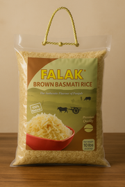 Falak Brown Basmati Rice 10 Lb