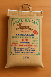 Aahu Barah Sella Rice 10 Lb