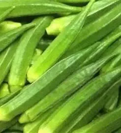 Desi Bhindi/indian Okra : /lb