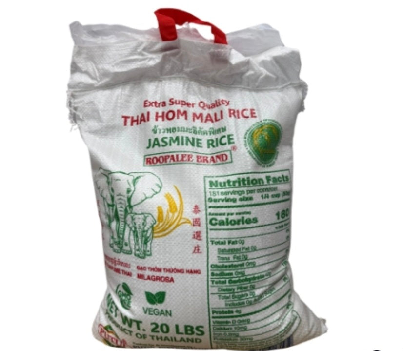 Roopalee Jasmine Rice : 20lb