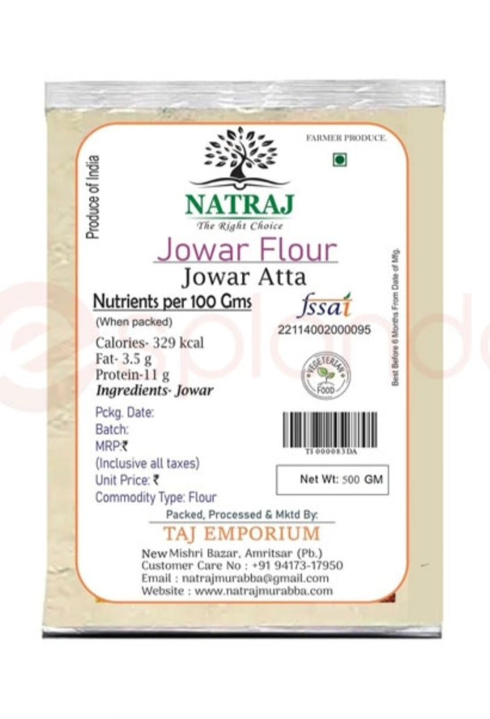 Natraj Jowar Flour : 4lb