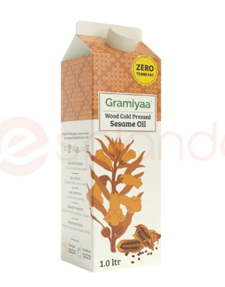 Gramiyaa Sesame Oil : 1 L