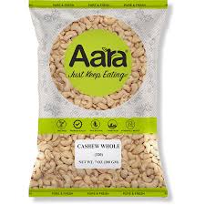 Aara Cashew Whole: 7oz