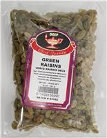 Deep Green Raisins: 14oz