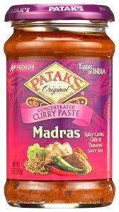 Patak Madras Curry Paste: 10oz