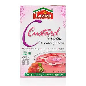 Laziza Strawberry Custard 300 Gm